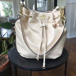 Coach Leather Bucket Bag